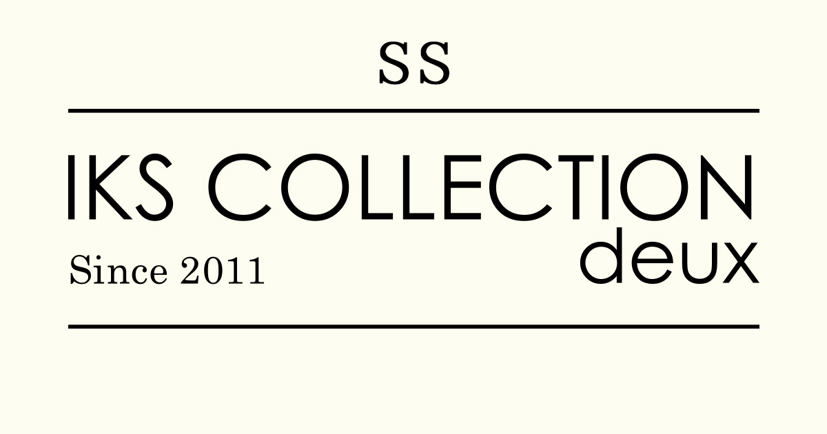 IKS COLLECTION deux SS カタログ